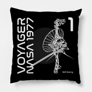 Voyager Still Going (light) Pillow