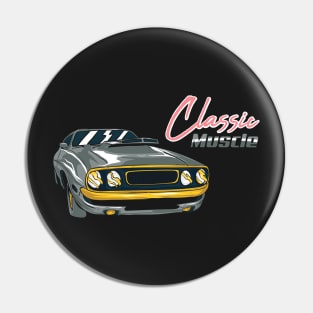 VINTAGE CARS: Classic Muscle Gift Pin