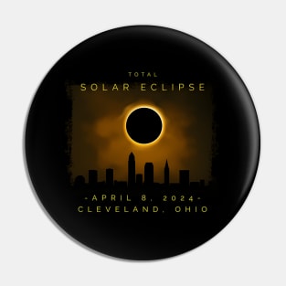 2024 Total Solar Eclipse In Cleveland Pin