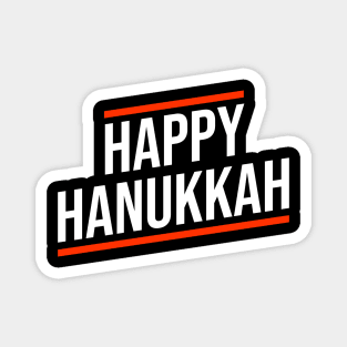 Happy Hanukkah Magnet