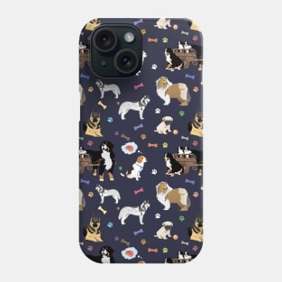 Colorful Dog Pattern Phone Case