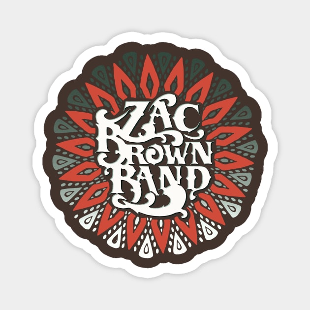 zac brown Magnet by MemeFunStudio