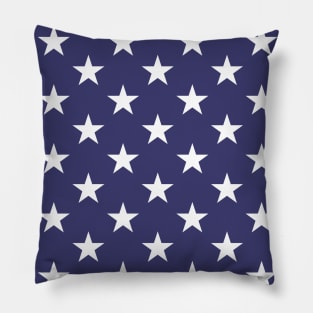 USA American Flag Patriotic Stars Blue pattern, Trendy Design. America flag us pattern, memorial day, veterans day, Father's day gifts and decoration collection Pillow