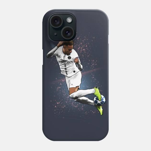 Neymar Rainbow Flick Phone Case by InspireSoccer