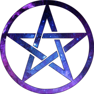 Galaxy Pentacle Magnet