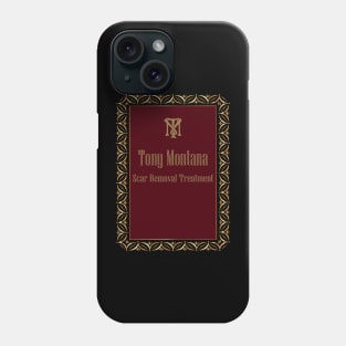 Tony Montana Scar Removal Treatment Phone Case