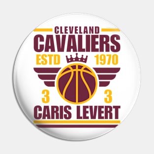 Cleveland Cavaliers Levert 3 Basketball Retro Pin