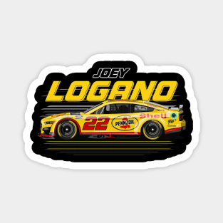 Joey Logano 22 Mustang Magnet