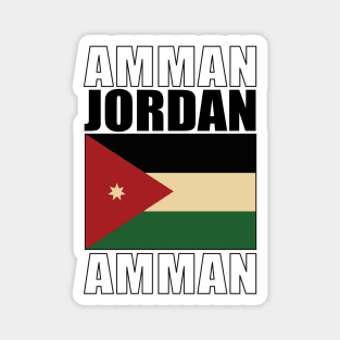 Flag of Jordan Magnet