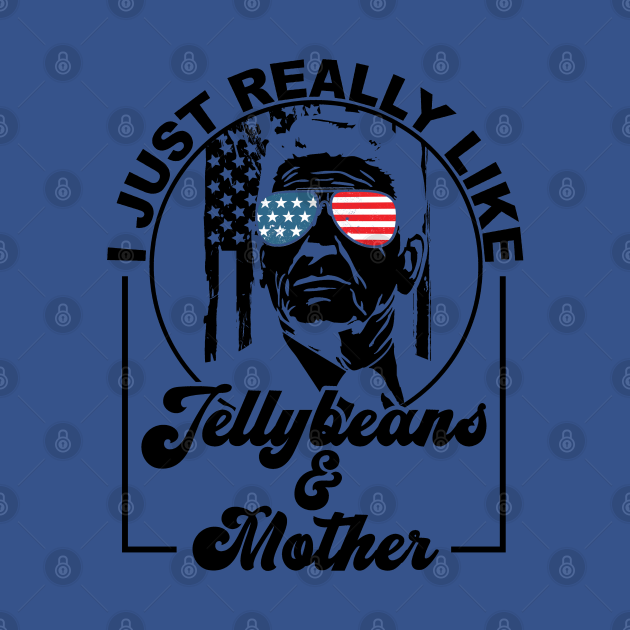 Discover Ronald Reagan Loves His Jellybeans and Mother (aka wife) Cool Vintage - Ronald Reagan - T-Shirt