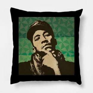 Q-tip // Retro Poster Hiphop Pillow