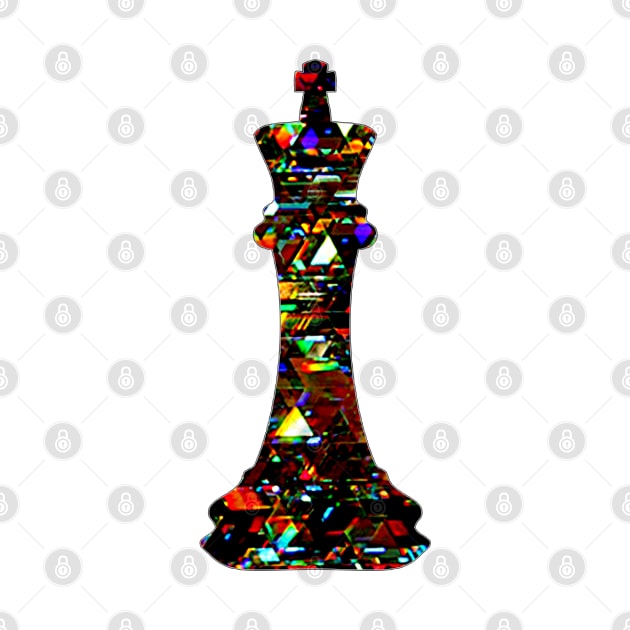 Chess Piece - The King 3 by The Black Panther