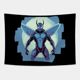 Blue Beetle Tapestry