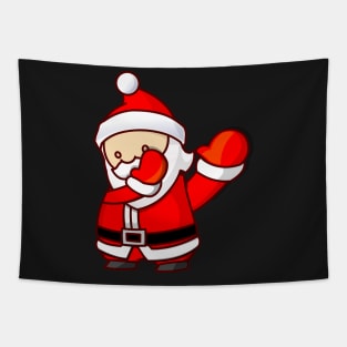 Dab it like Santa! Tapestry