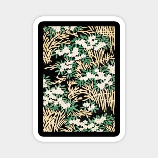 Forest - Antique Japanese Blockprint Magnet