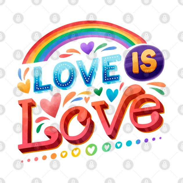 Love is Love LGBTQ Pride Month by G! Zone