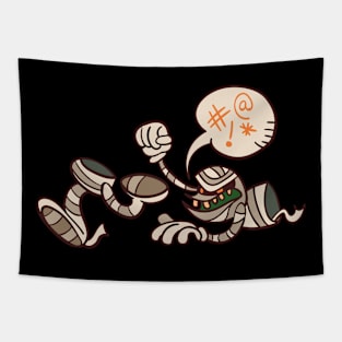 Mummy loses her legs Tapestry