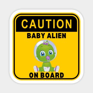 Baby Alien Magnet