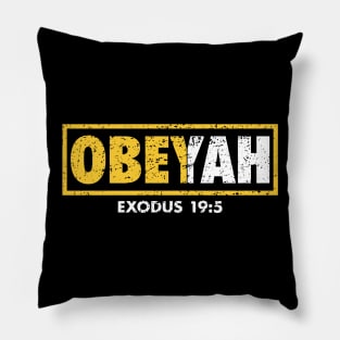 Yahweh Yahshua Yeshua Torah ' Scripture Pillow