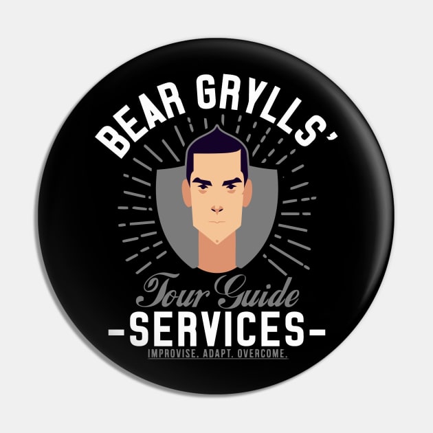 Bear Grylls Pin by Podcast becanda