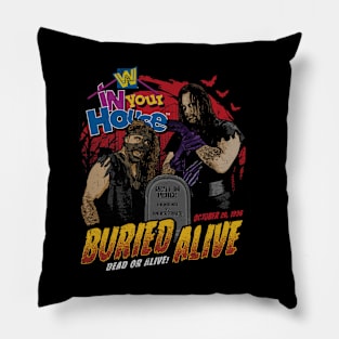 Undertaker & Mankind Buried Alive Match Pillow