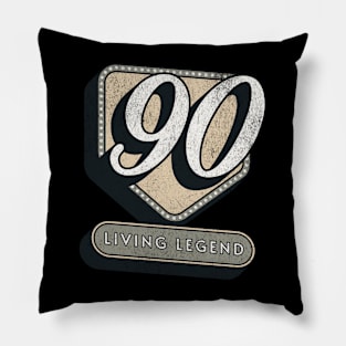 90th Birthday: Fun Ideas & Quotes for Men & Women Pillow