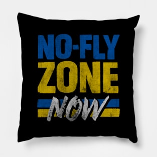 Ukraine No Fly Zone Now, Protect Ukraine Skies Pillow