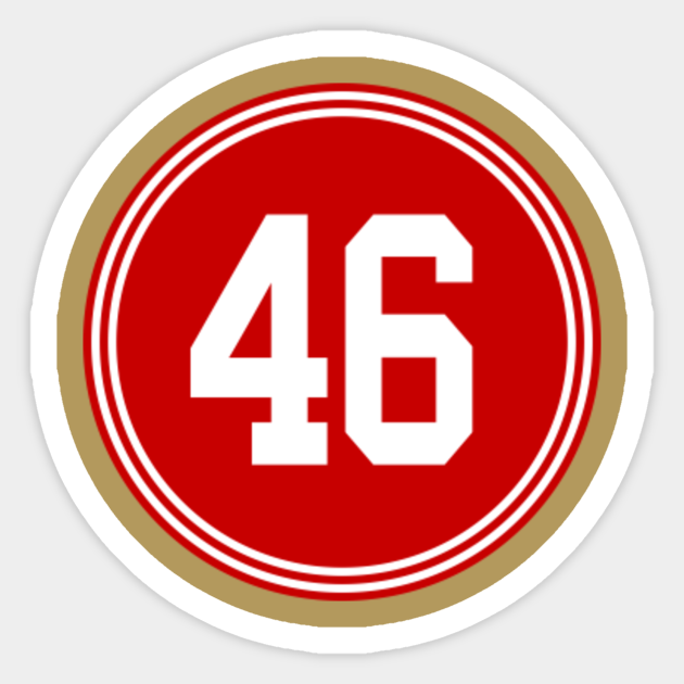 49ers 46 jersey