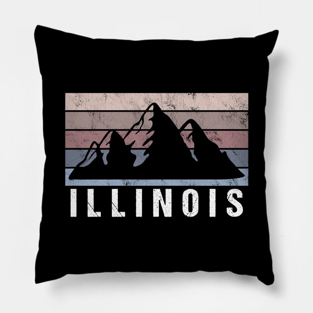 Illinois Gift Pillow by JKFDesigns