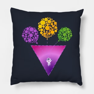 Balloon space balloons Pillow