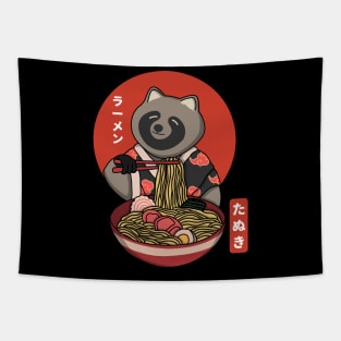 Tanuki Ramen Tapestry