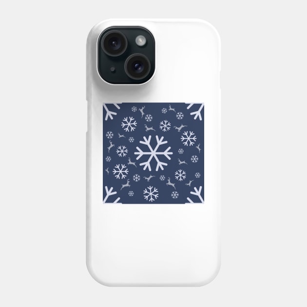 Winter time pattern 2 Phone Case by BeCreativeArts