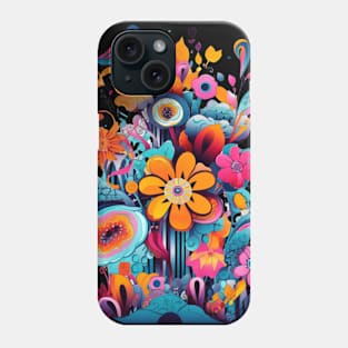 A Whimsical Garden Phone Case