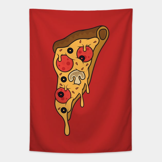 Pizza Tatt Tapestry by Woah_Jonny