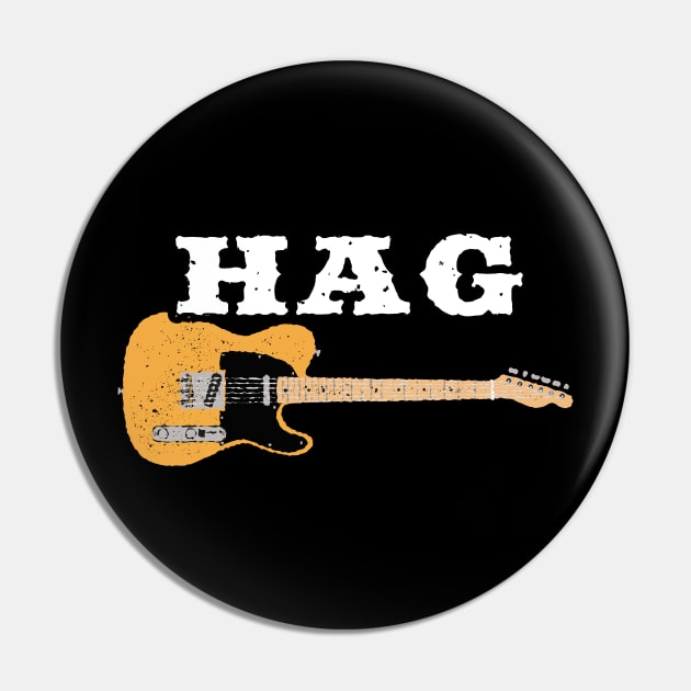 Merle Haggard "HAG" Telecaster Pin by Daniel Cash Guitar