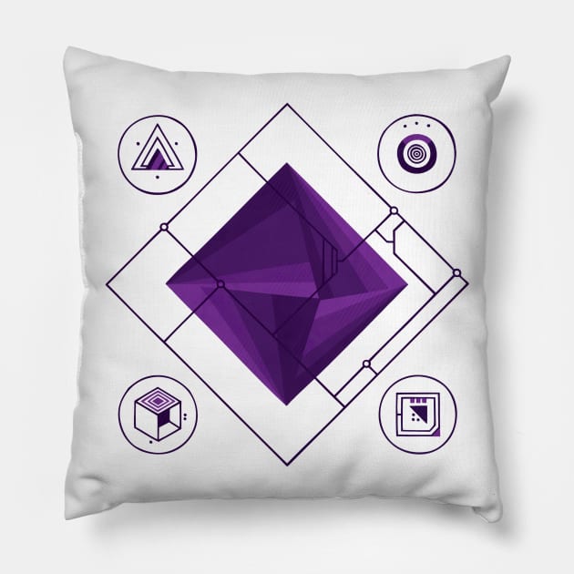 Prism Pillow by againstbound