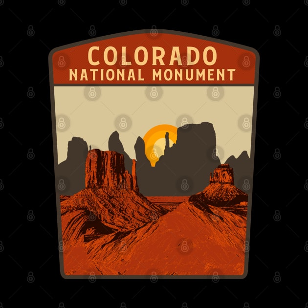 Colorado national monument Mountain & Sun by Tonibhardwaj