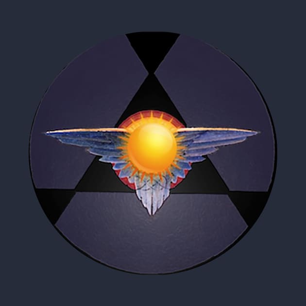 Modified Mouse Flying Sun Logo by Mike Lawson and Friends