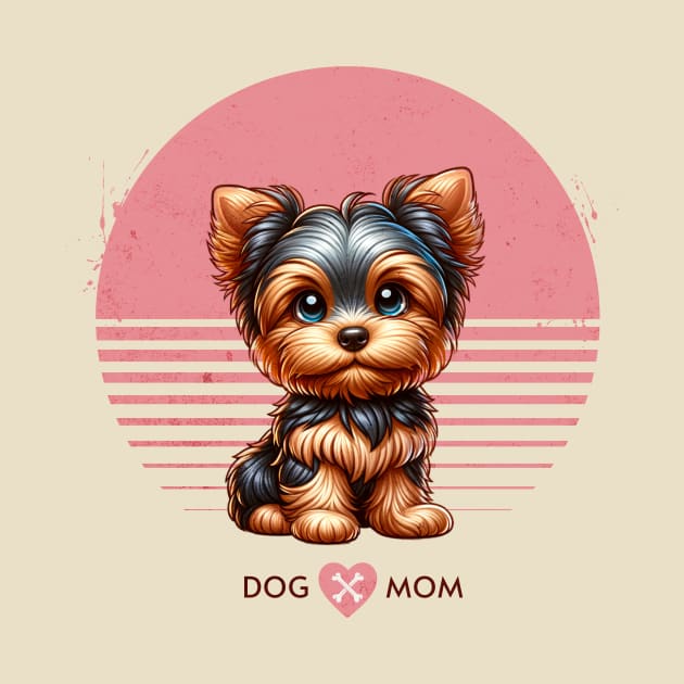 Yorkie Puppy | Proud Dog Mom by Pink & Pretty