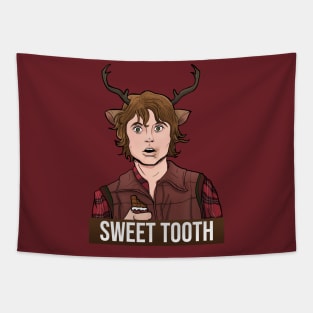 Sweet Tooth (with chocolate) T-Shirt Tapestry