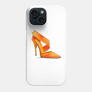 Orange High Heels Phone Case