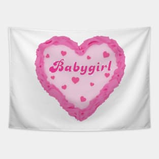 Babygirl Cake Tapestry