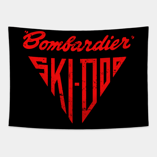 Bombardier Ski Doo Tapestry by BarkeranArt