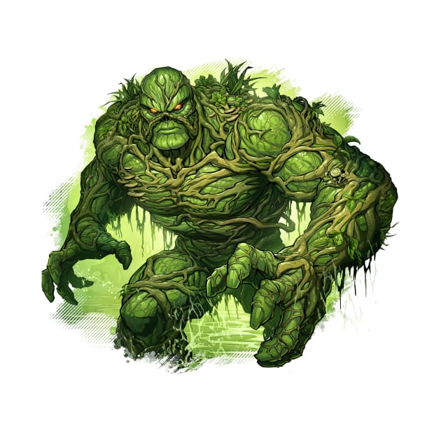 Swamp Thing by PatrickBrownArt