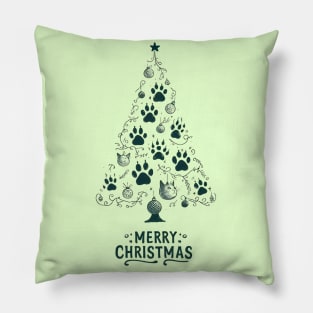 Festive Cartoon Delights: Elevate Your Holidays with Cheerful Animation and Whimsical Characters! Pillow