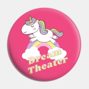 dream theater ll unicorn Pin