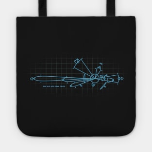 You May Fire When Ready (Blue) Tote