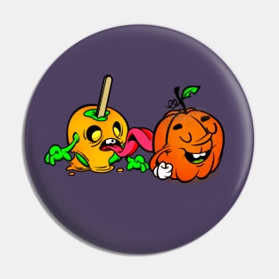 Return of the Living Dead Caramel Apple Pumpkin Spice Pin