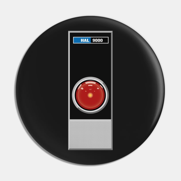 HAL-9000 Pin by GillianVandewyer