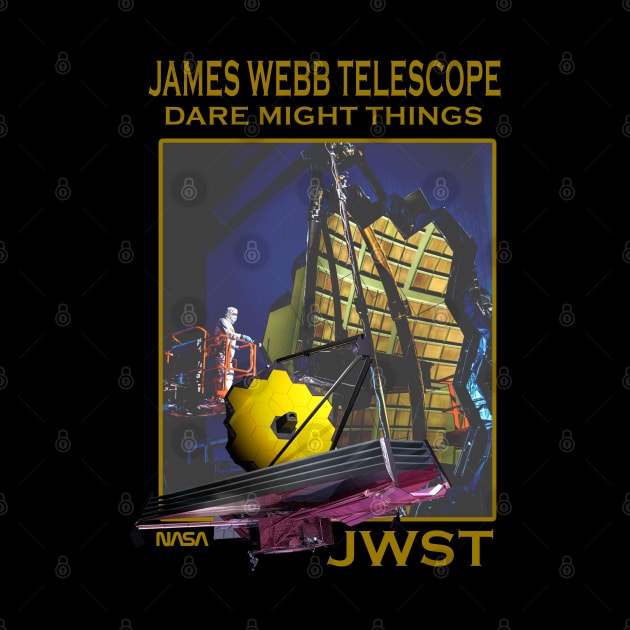 james webb space telescope - JWST by Claessens_art